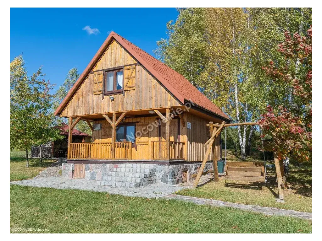 Domek letniskowy nad stawami Mazury – Sobiechy, Polonia