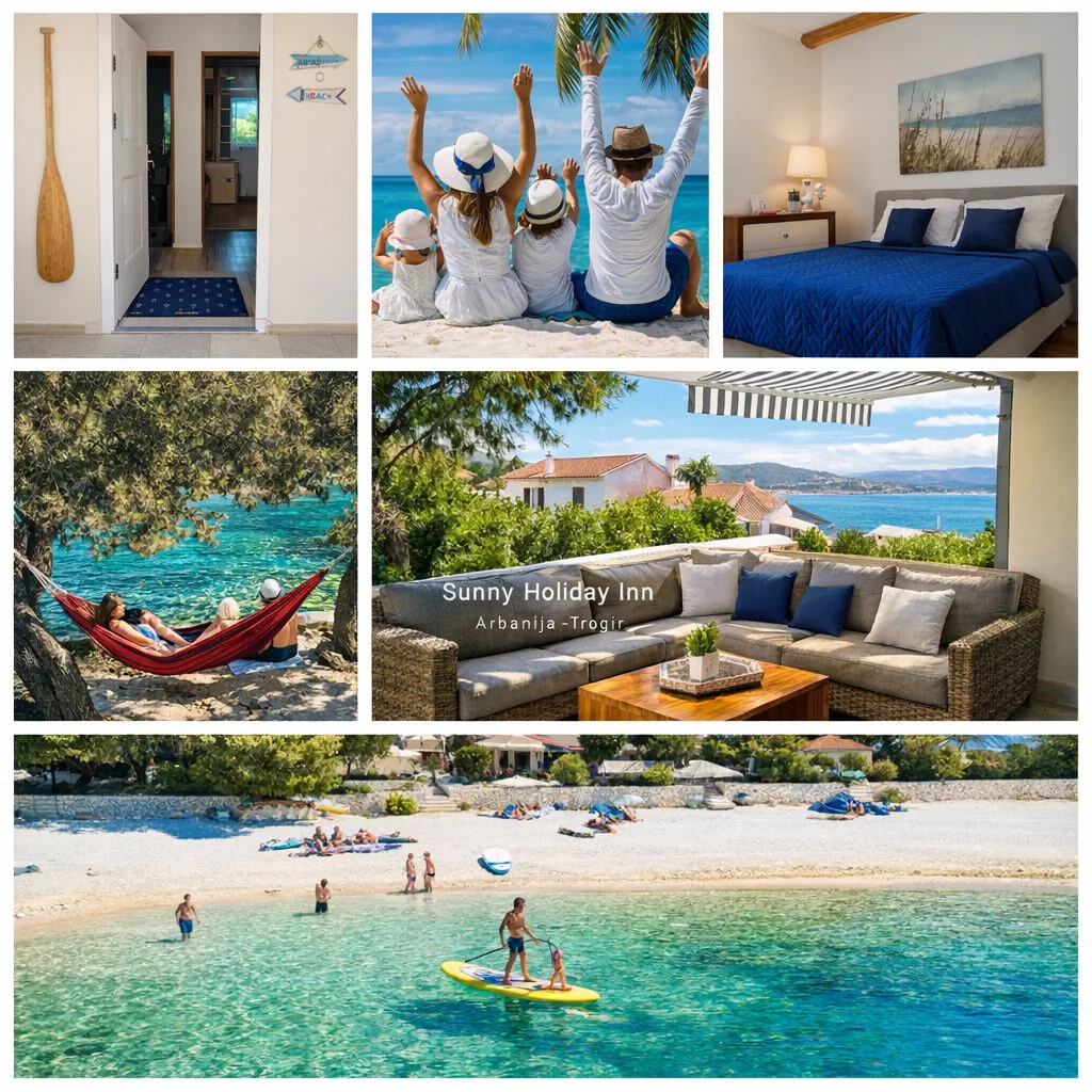 Apartman Sunny Holiday Trogir – Arbanija, Croația