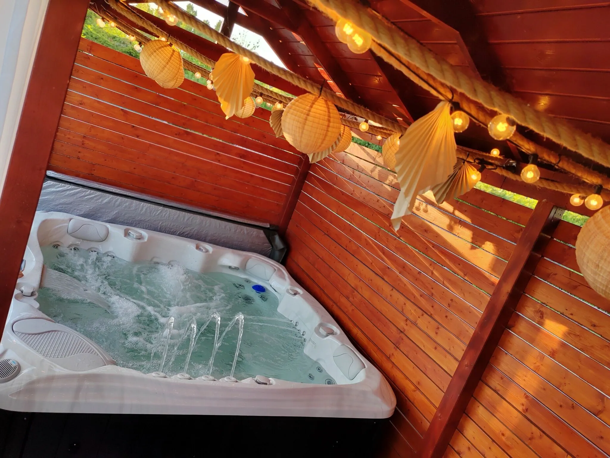 Domki LA VITA Rusinowo JACUZZI SAUNA - foto 5
