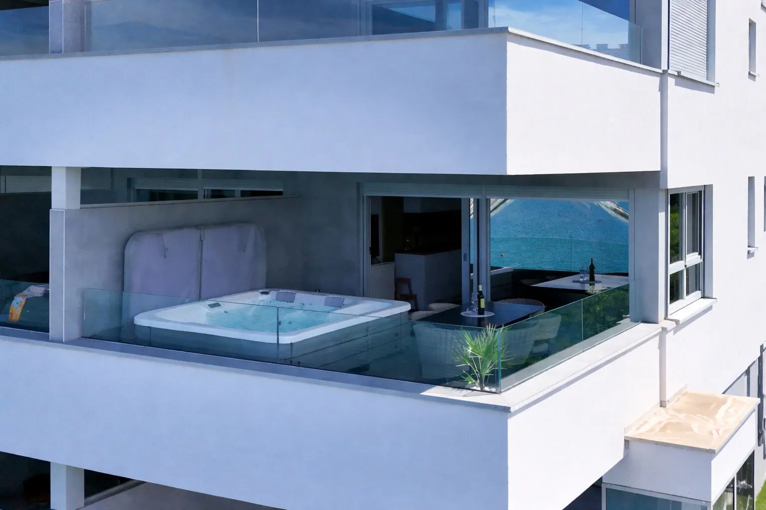 Apartment Luxury Beachfront Jacuzzi Suite with Sea View Povljana – Povljana, Chorvatsko