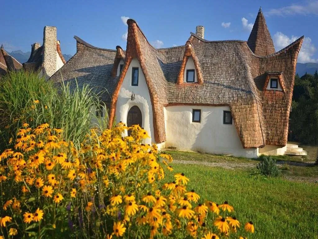 Castelul de Lut Valea Zânelor Porumbacu de Sus – Porumbacu de Sus, Rumunsko