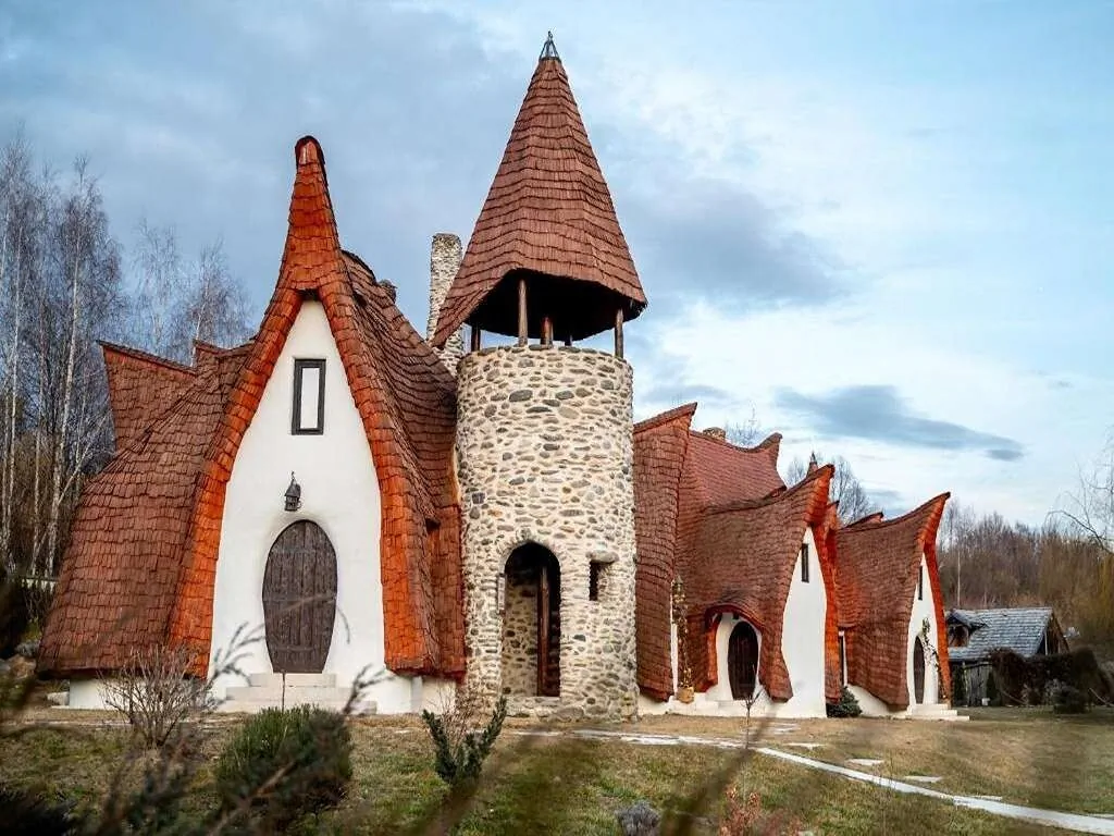 Castelul de Lut Valea Zânelor Porumbacu de Sus – Porumbacu de Sus, Rumunsko