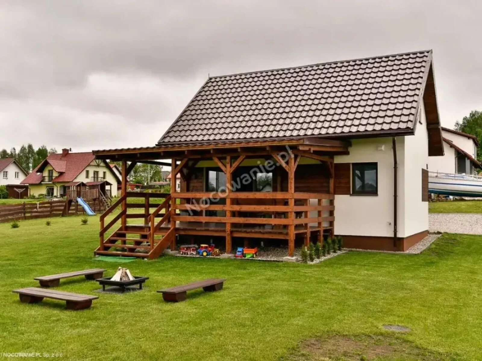Całoroczny Domek Wypoczynkowy "U Gawła" Wilkasy – Wilkasy, Polonia