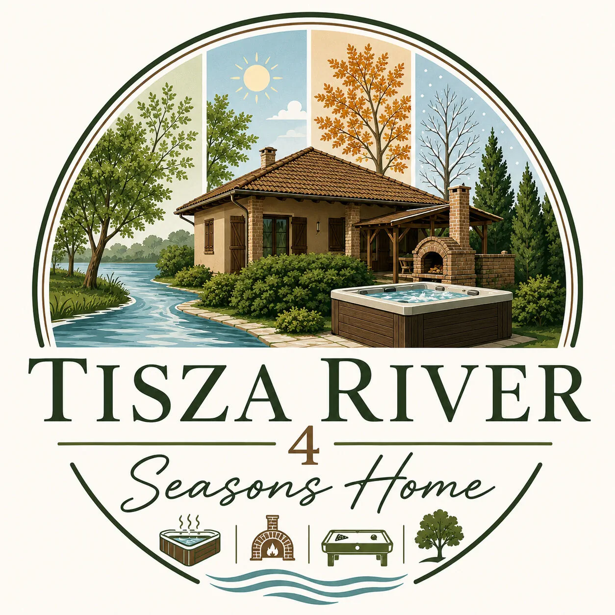 Tisza River 4 Seasons Home Tiszaroff – Tiszaroff, Ungaria