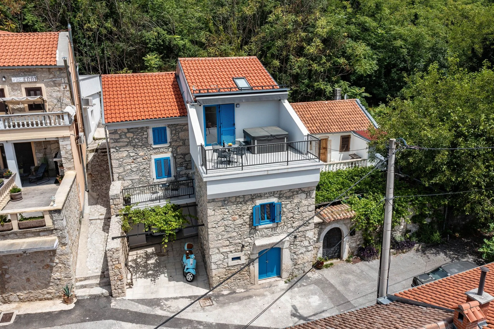 Modern Stone House Maris Tribalj – Tribalj, Croația