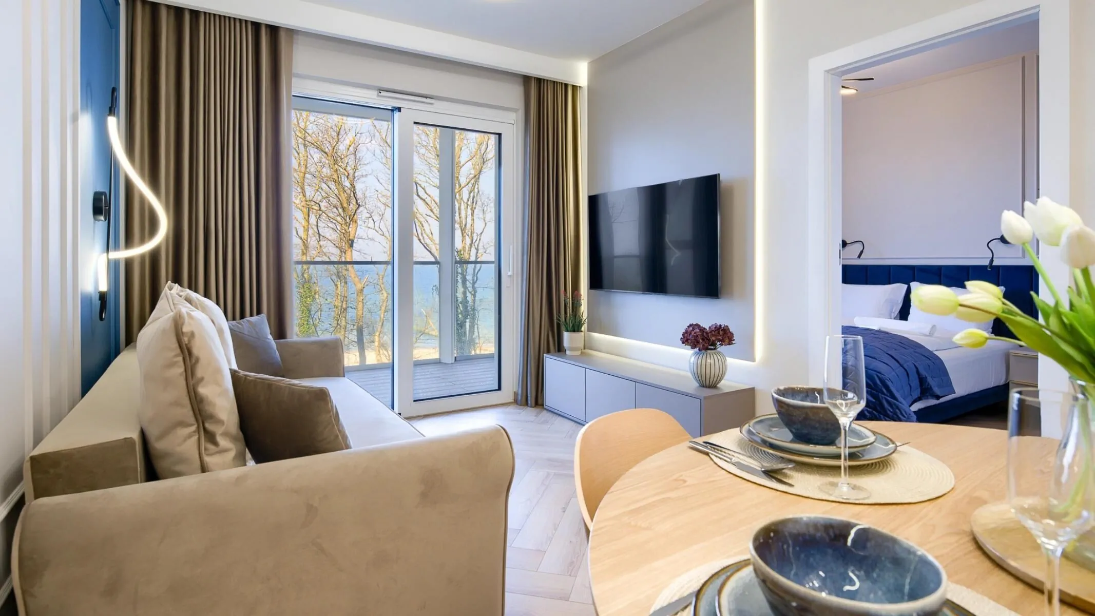 Apartamenty Sun & Snow Perłowa Przystań II Sianożęty - foto 1