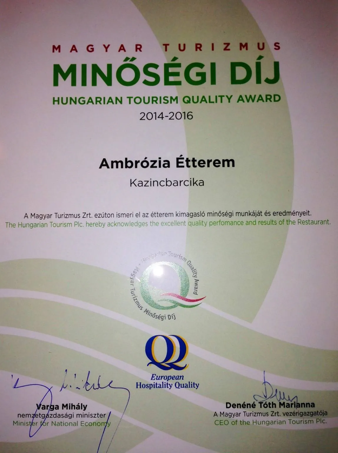 Ambrózia Étterem és Panzió*** Kazincbarcika – Kazincbarcika, Ungaria
