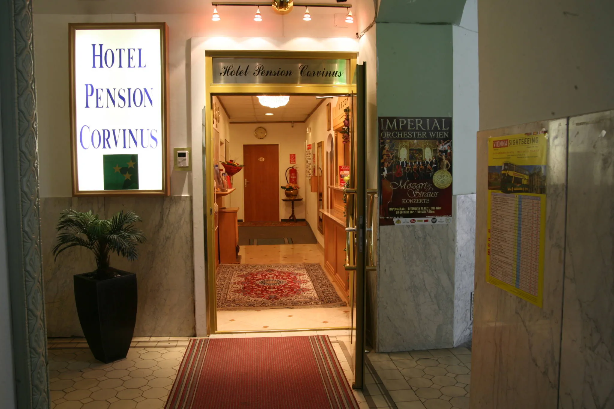 Hotel Pension Corvinus Wien – Wiedeń, Austria