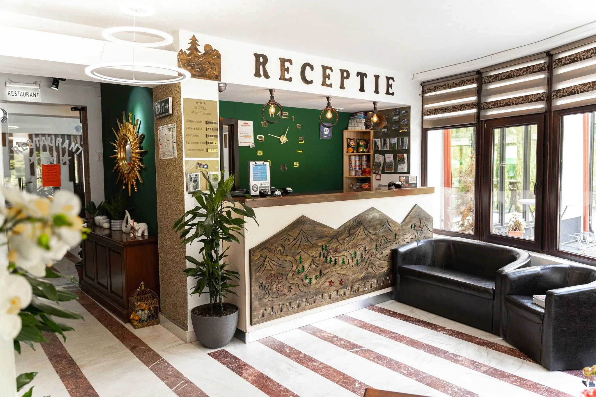 Hotel Piscul Negru Arefu – Arefu, România