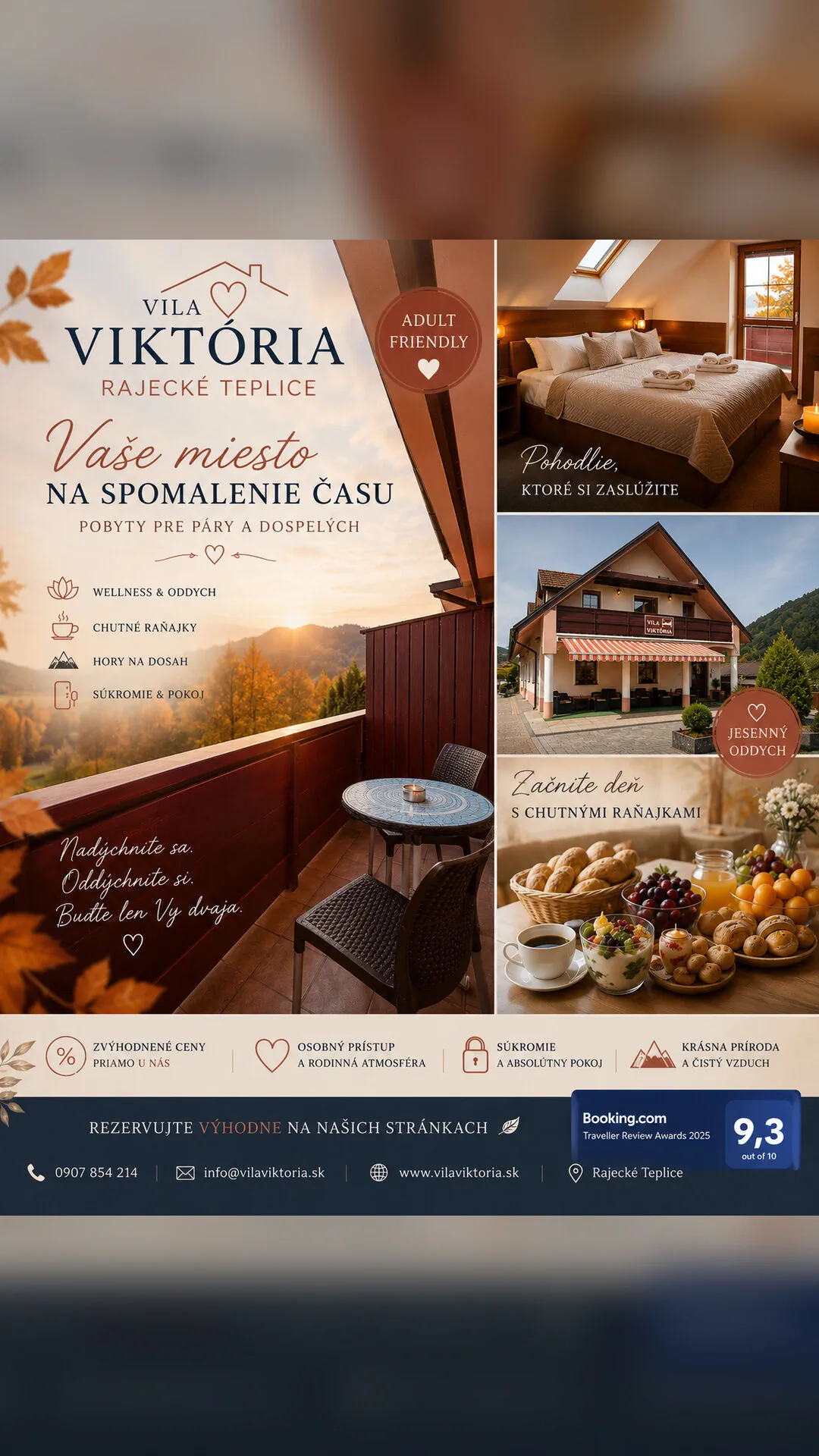 penzión Vila Viktória Rajecké Teplice – Rajecké Teplice, Slovacia
