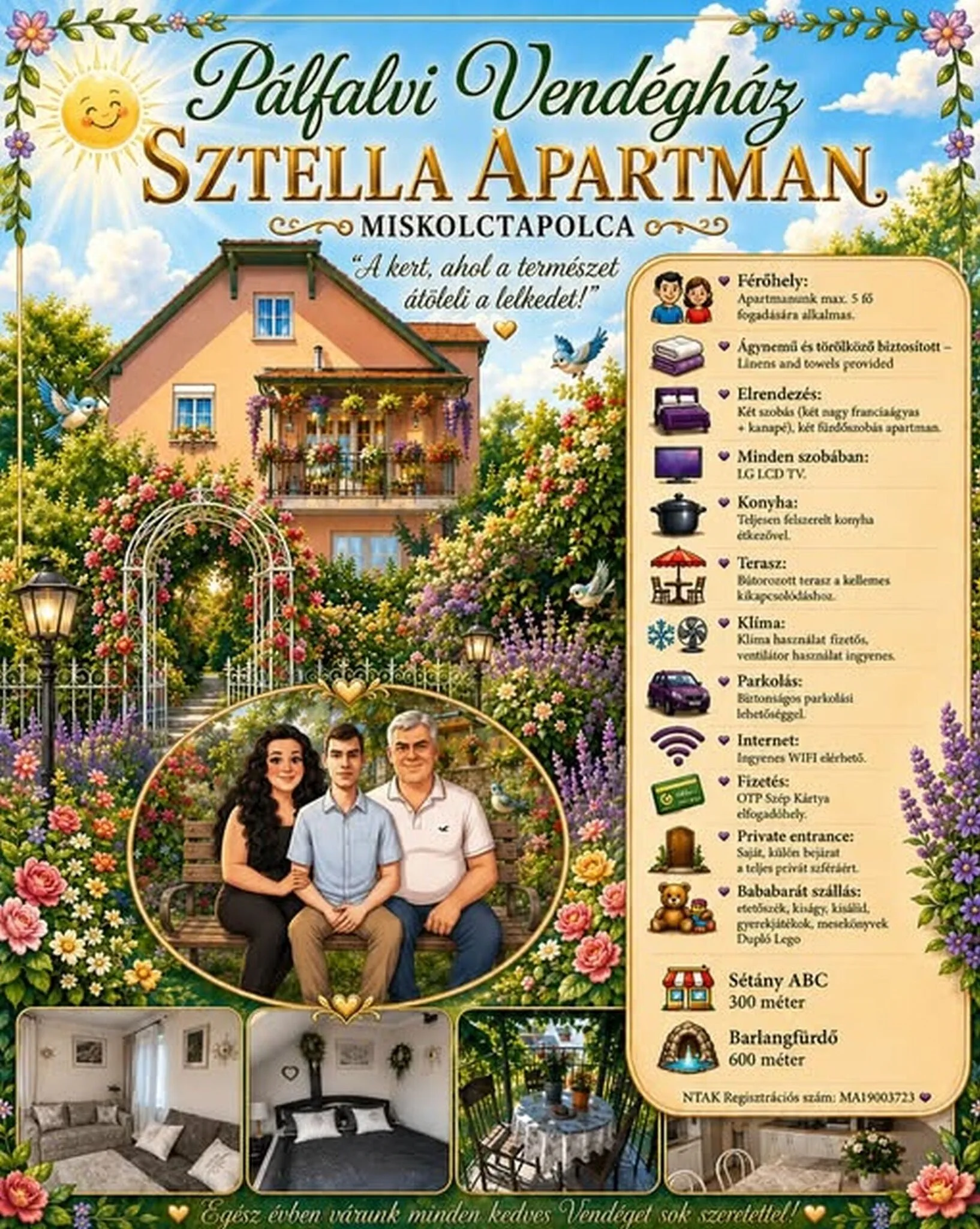 Pálfalvi MSz Sztella Apartman Miskolctapolca – Miskolctapolca, Ungaria