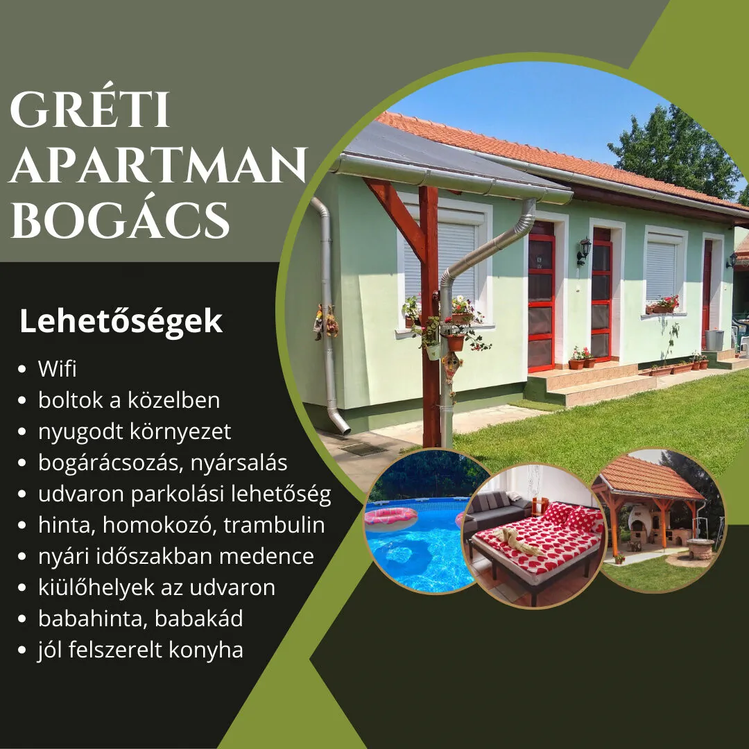 Gréti Apartman Bogács – Bogács, Ungaria