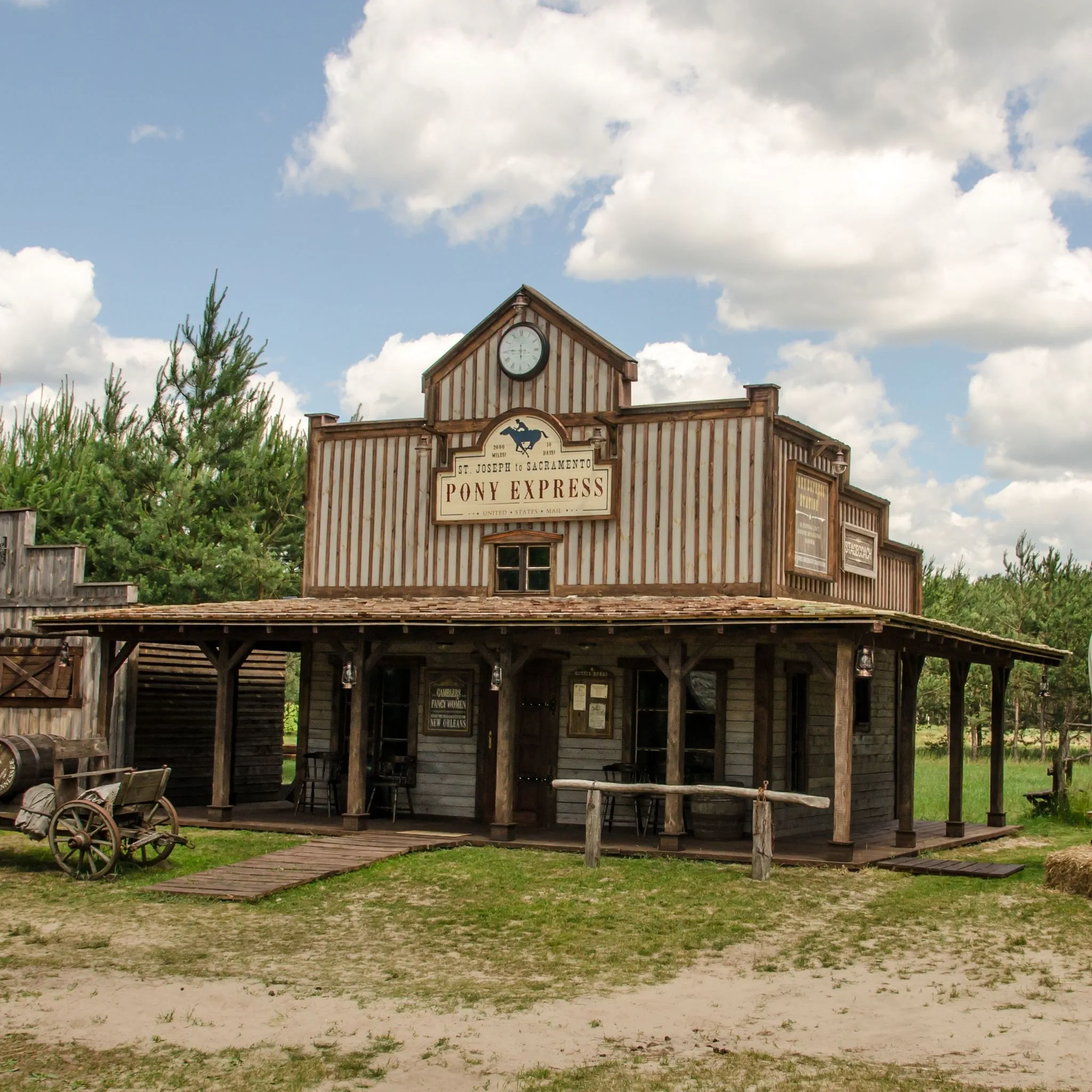 Domki Westernland Chocz – Chocz, Polonia