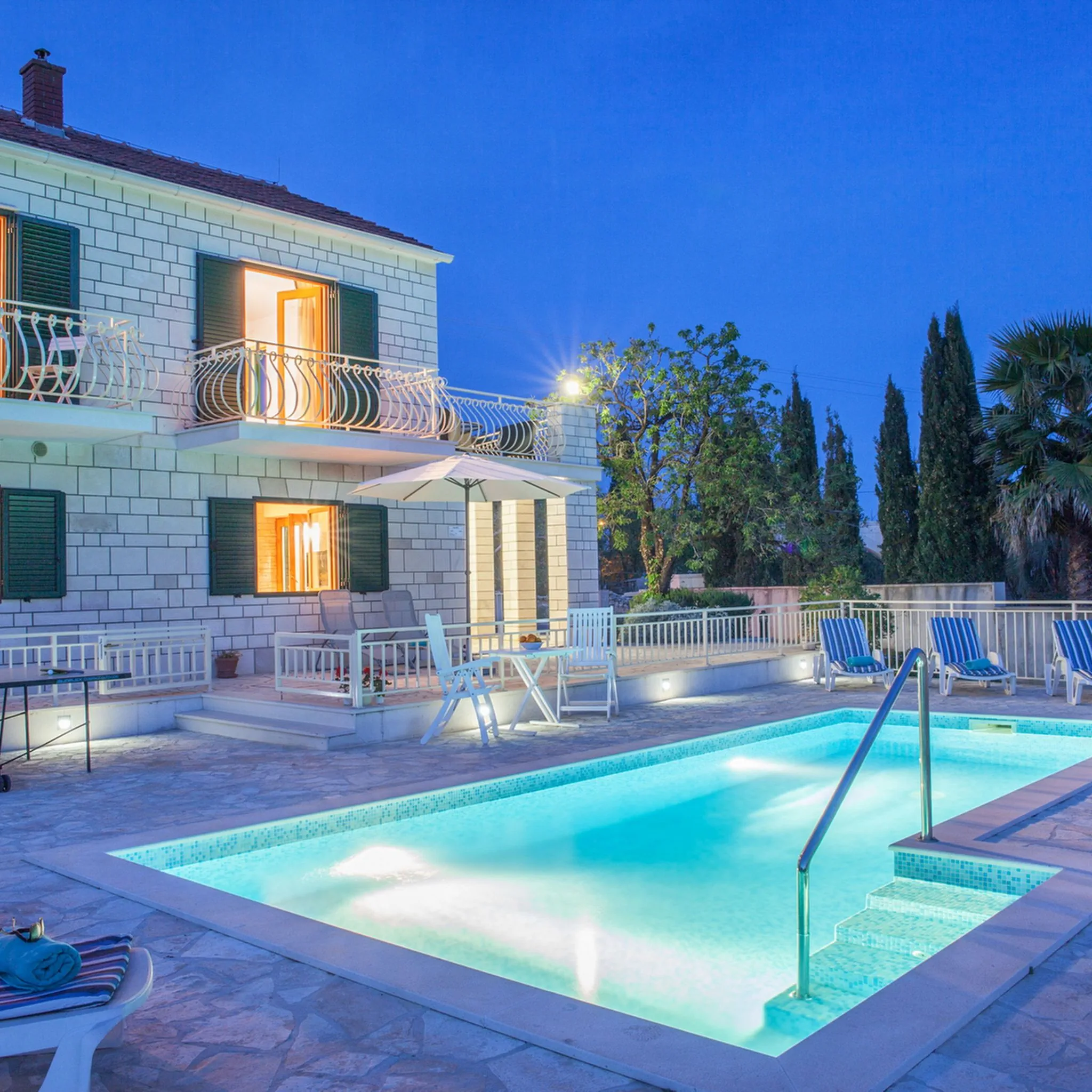 Villa Vjeka Sumartin – Sumartin, Croația