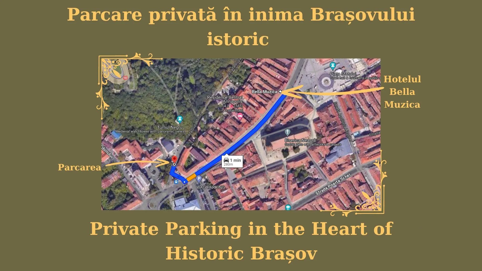 Hotel Bella Muzica Brașov – Brașov, România